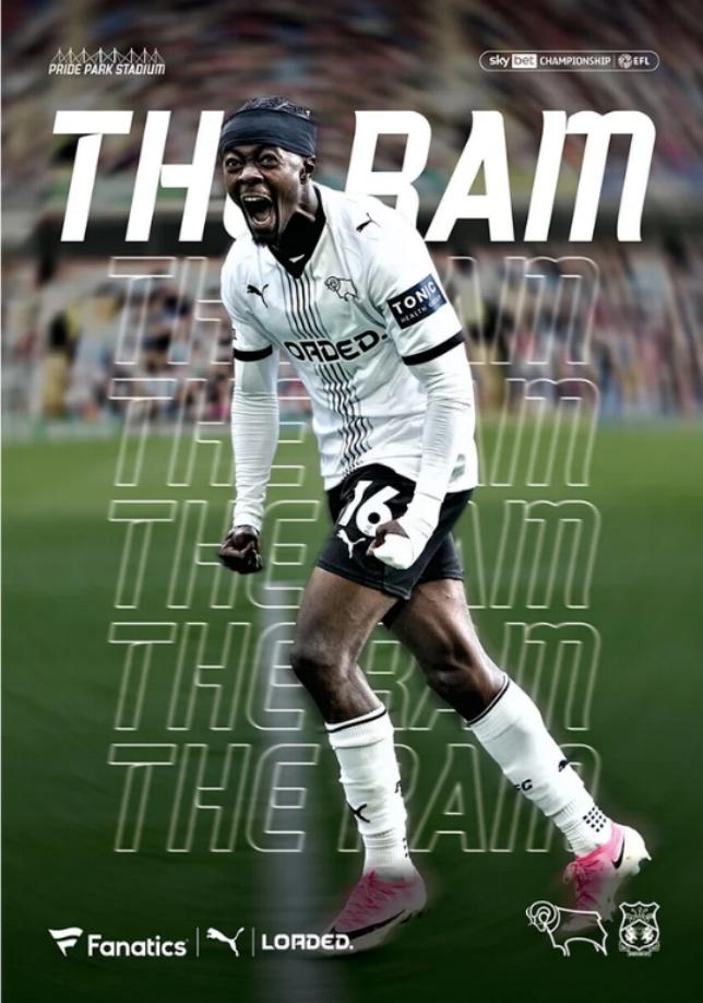 DERBY COUNTY v WREXHAM 2026/27
